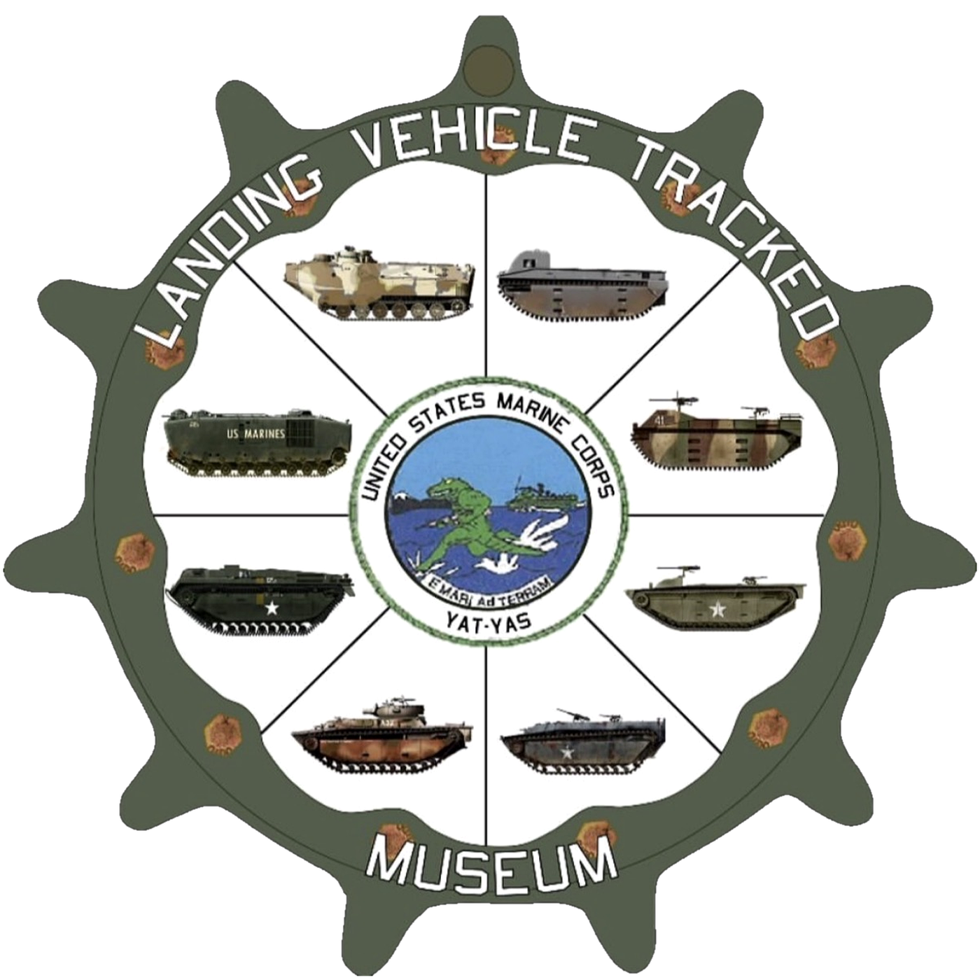 Landing Vehicle Tracked Museum seal